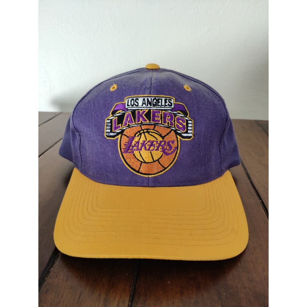 Vintage Los Angeles Lakers Starter Hat Classic Distressed
